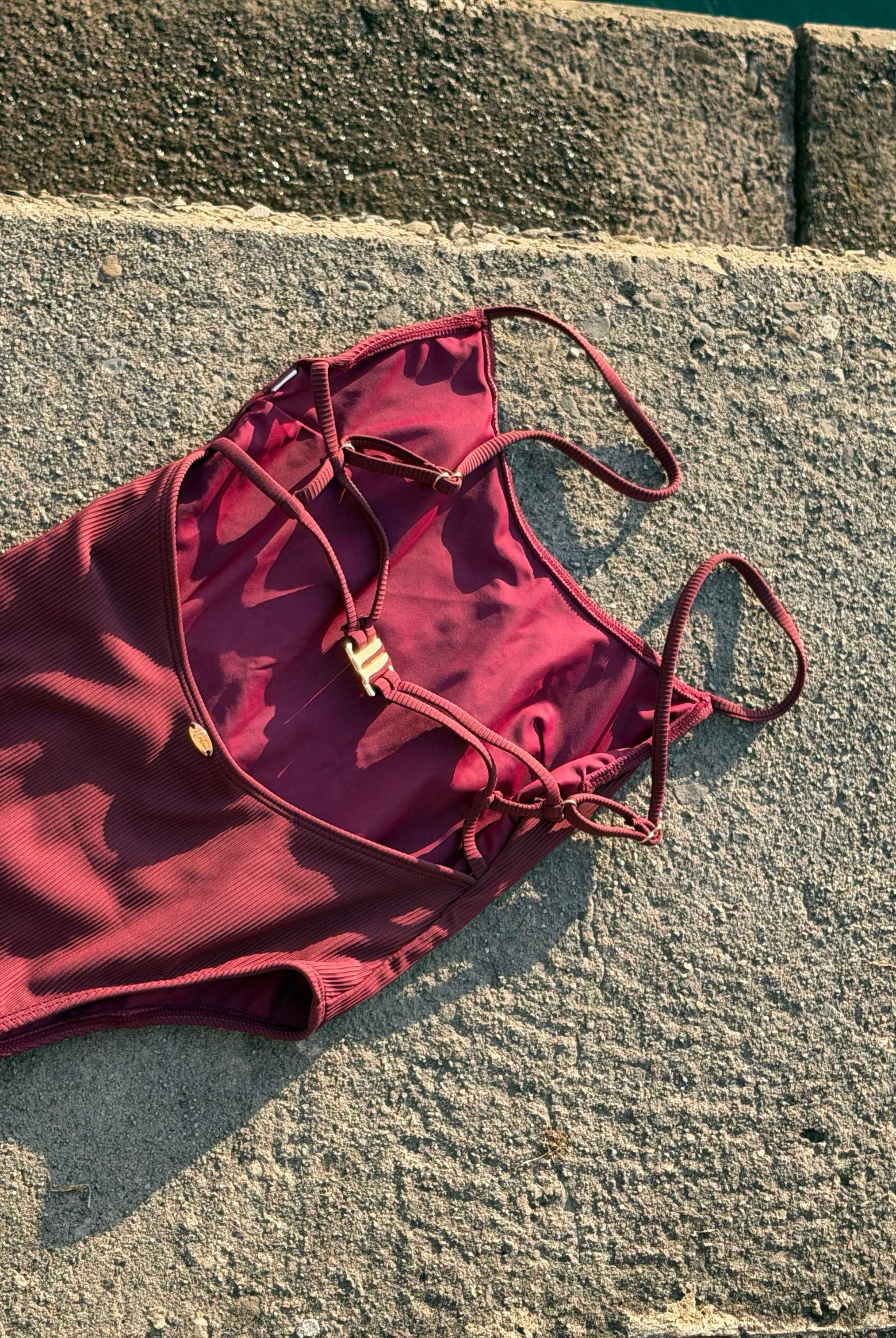 Mykonos Swimsuit - Burgundy