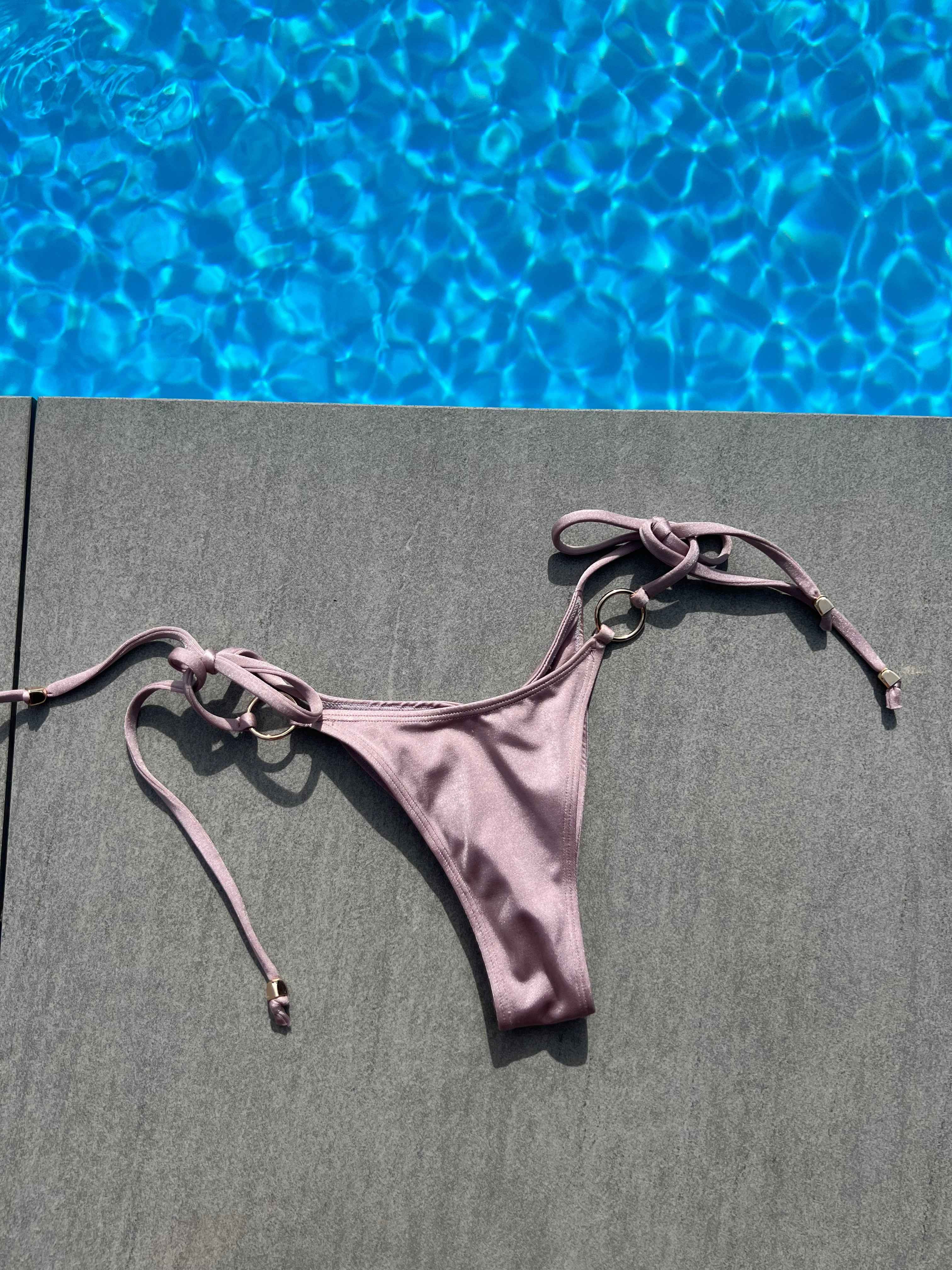 Leyla - Bikini Bottom - Champagne