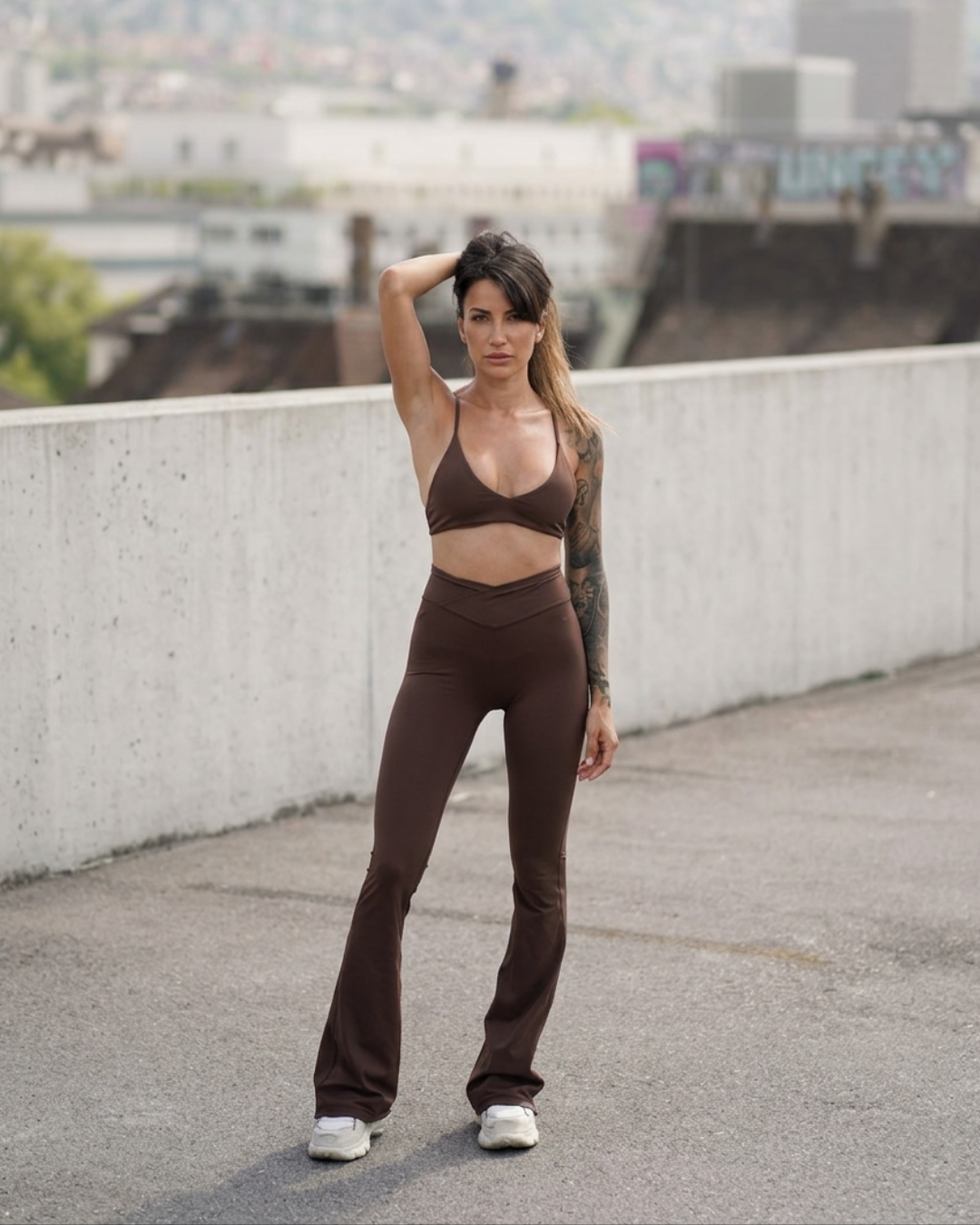 Sienna Leggings - Espresso - Nookini