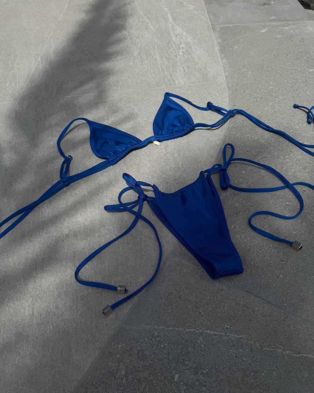 Malea - Bikini Bottom - Royal Blue Shiny