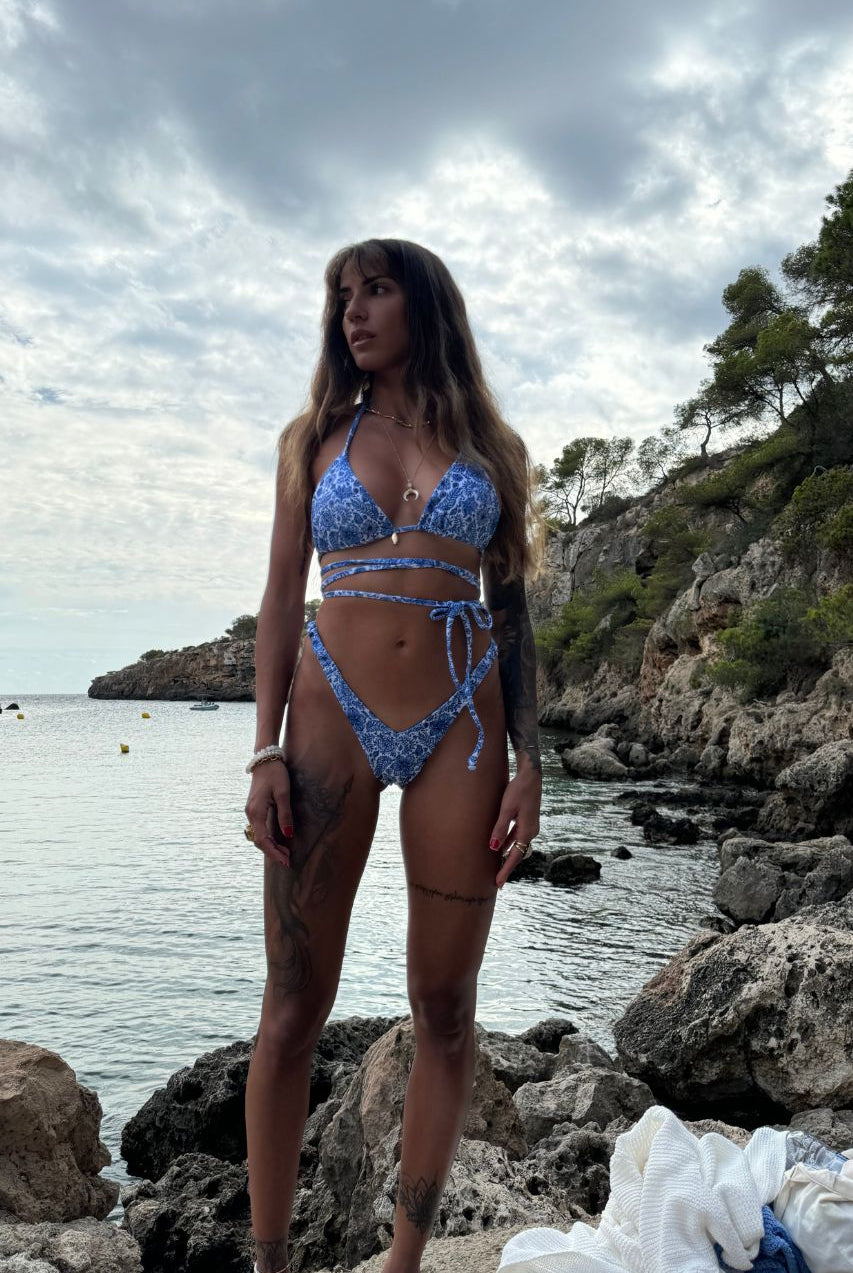 bikini im blumen print