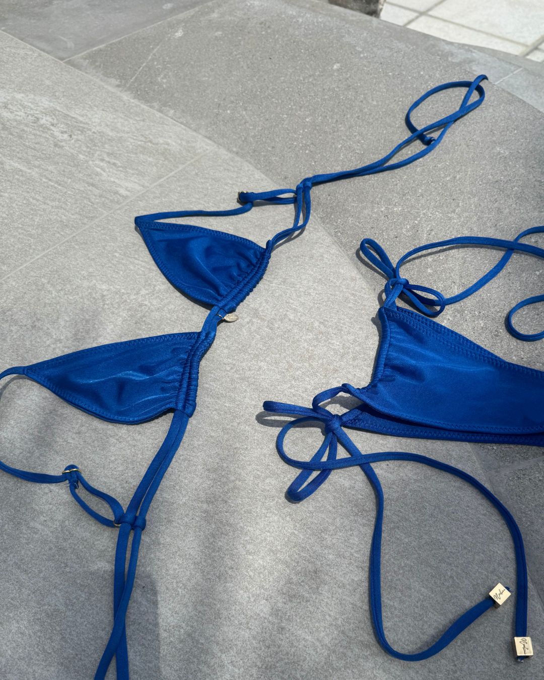 Triangle Bikini Top in Royal Blue