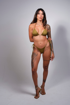 Luxury Swimwear aus der Schweiz, Olive Bikini
