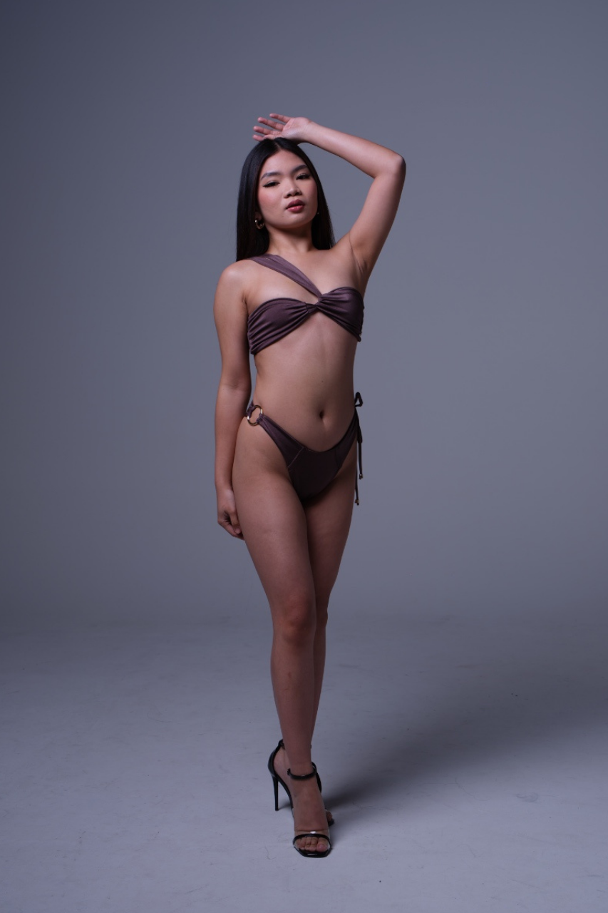 Brauner Bikini von Nookini - Bikini Set Reyna