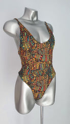 Swimsuit + Coverup, African - Nookini